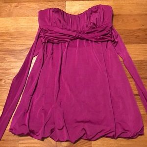 Womens Pink Cocktail Dress-Large